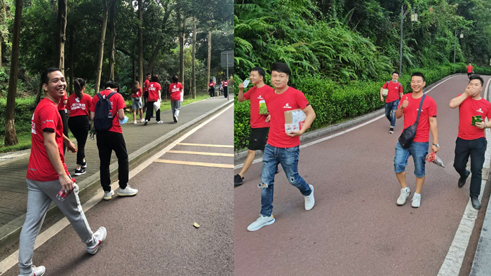 “不忘初心，砥礪前行”徒步登山團建活動圓滿結(jié)束